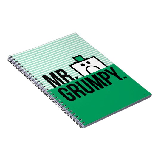 de heer Grumpy | Poettering op naam Notitieboek (Rechterzijde)