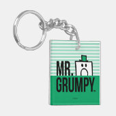 de heer Grumpy | Poettering op naam Sleutelhanger (Voorkant Links)