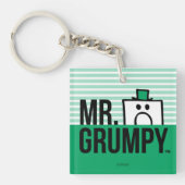 de heer Grumpy | Poettering op naam Sleutelhanger (Voorkant)