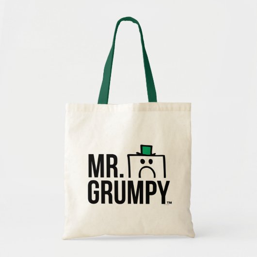 de heer Grumpy | Poettering op naam Tote Bag (Voorkant)