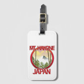 De heer Hakone Japan Bagagelabel (Voorkant (verticaal))