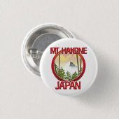 De heer Hakone Japan Ronde Button 3,2 Cm (Voorkant /achterkant)