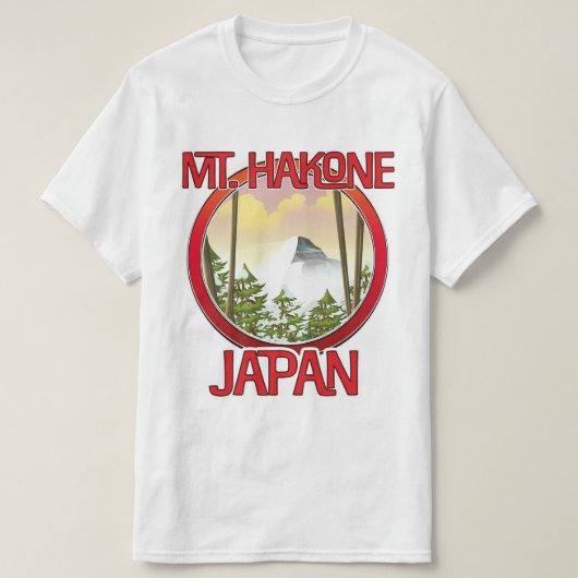 De heer Hakone Japan T-shirt (Design voorkant)