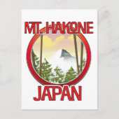 De heer Hakone Japan Uitnodiging Briefkaart (Voorkant)