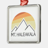 De heer Haleakala Retro Metalen Ornament (Links)