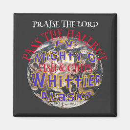 De Heer Halibut Fish & Chips FV Mighty O Magneet