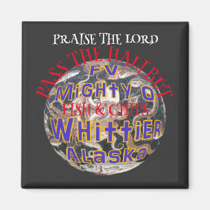 De Heer Halibut Fish & Chips FV Mighty O Magneet