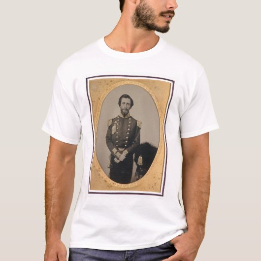 de heer Hamilton, in militair uniform (40085) T-shirt (Voorkant)