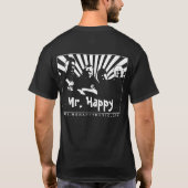 de heer Happy Band T-Shirt (Achterkant)