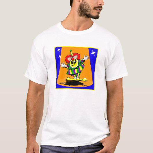 de heer Happy Clown T-shirt (Voorkant)
