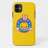 de heer Happy Election Seal