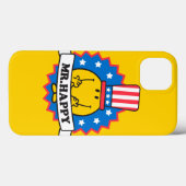 de heer Happy Election Seal Case-Mate iPhone Case (Achterkant (horizontaal))