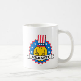 de heer Happy Election Seal Koffiemok