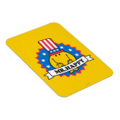 de heer Happy Election Seal Magneet (Rechterzijde)