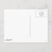 De heer Happy op het podium Briefkaart (Achterkant)