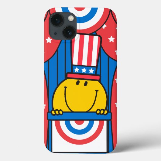 De heer Happy op het podium Case-Mate iPhone Case (Achterkant)