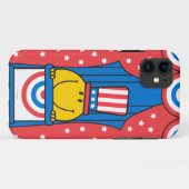De heer Happy op het podium Case-Mate iPhone Case (Achterkant (horizontaal))