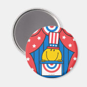 De heer Happy op het podium Magneet (Voorkant / Achterkant)