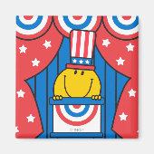 De heer Happy op het podium Magneet (Voorkant)