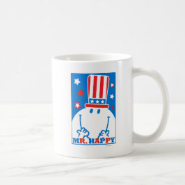 de heer Happy with Patriotic Pet Koffiemok