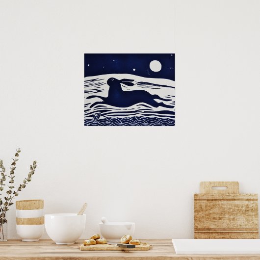 de heer Hare Poster (Keuken)