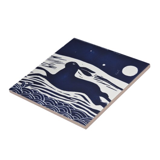 de heer Hare Tegeltje (Zijkant)