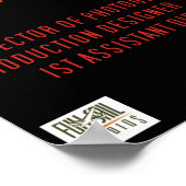 De heer Harrison Poster (Hoek)