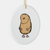de heer Human Bean Keramisch Ornament (Rechts)