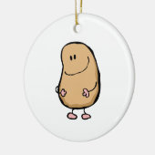 de heer Human Bean Keramisch Ornament (Links)