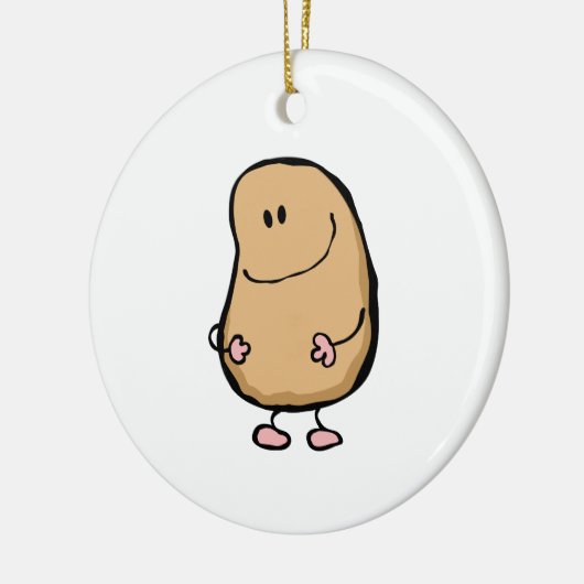 de heer Human Bean Keramisch Ornament (Links)