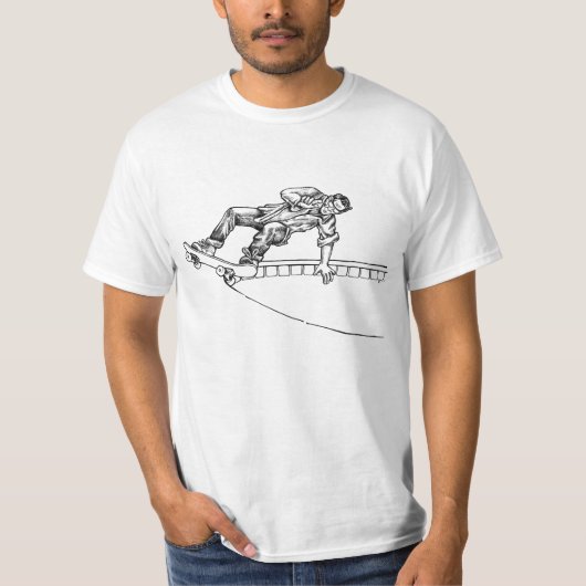 De heer Hurricane Skateboard t-shirt (Voorkant)