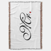 De heer Husband Groom Zes haar nieuwe widen Deken (Voorkant Verticaal)