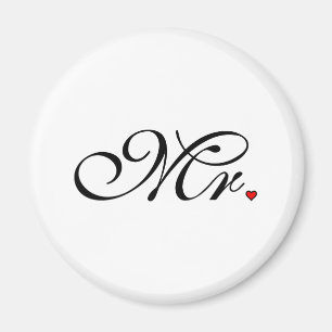 De heer Husband Groom Zes haar nieuwe widen Magneet