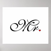 De heer Husband Groom Zes haar nieuwe widen Poster (Voorkant)