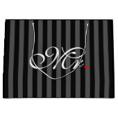 De heer Husband Groom Zijne Hers Newly Weds Groot Cadeauzakje (Voorkant)