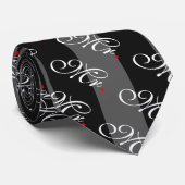 De heer Husband Groom Zijne Hers Newly Weds Stropdas (Opgerold)