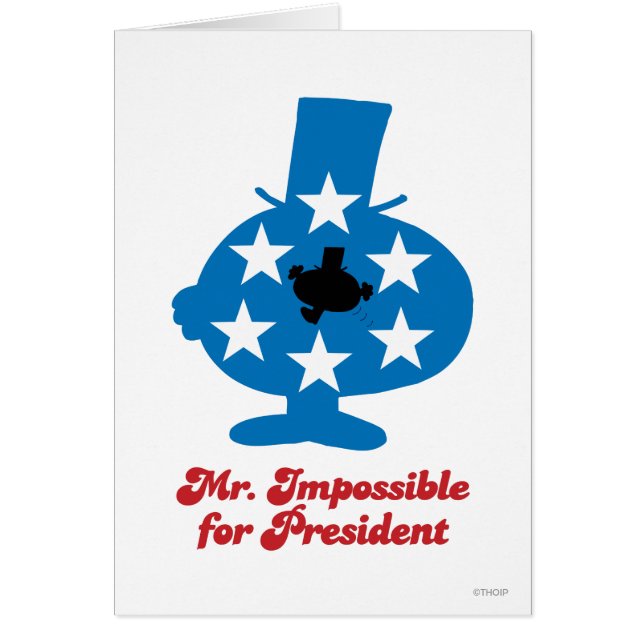 de heer Impossible For President (Voorkant)
