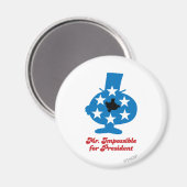 de heer Impossible For President Magneet (Voorkant / Achterkant)