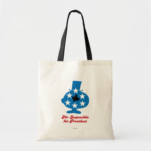 de heer Impossible For President Tote Bag (Voorkant)