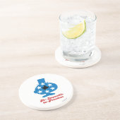 de heer Impossible For President Zandsteen Onderzetter (Zijkant)