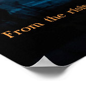 De Heer in het Sunset poster (Hoek)