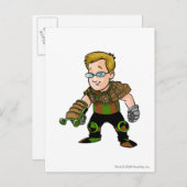 de heer Insane Kiko Lake Staff Player Briefkaart (Voorkant / Achterkant)