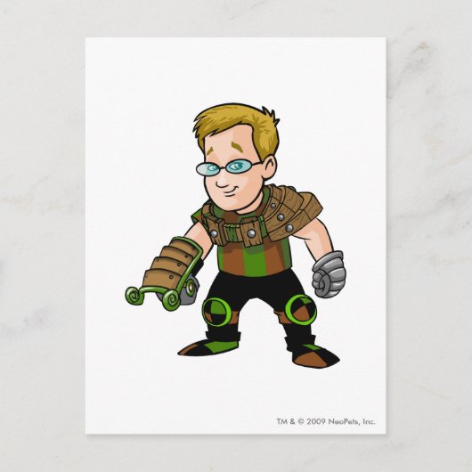 de heer Insane Kiko Lake Staff Player Briefkaart (Voorkant)