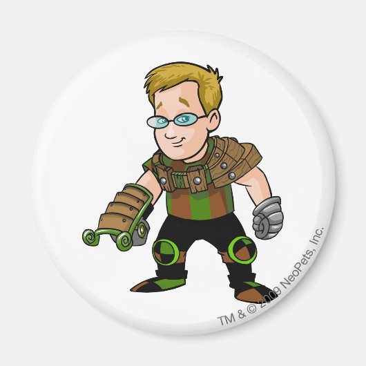 de heer Insane Kiko Lake Staff Player Magneet (Voorkant)