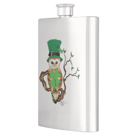 de heer Irish Heupfles (Links)