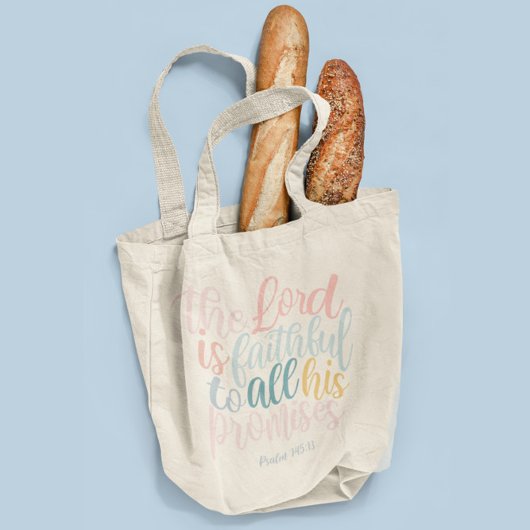 De Heer is de trouwe Christelijke Psalmen van de S Tote Bag