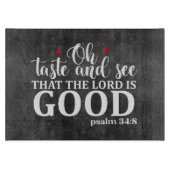 De Heer is een goede raad Snijplank (Voorkant)