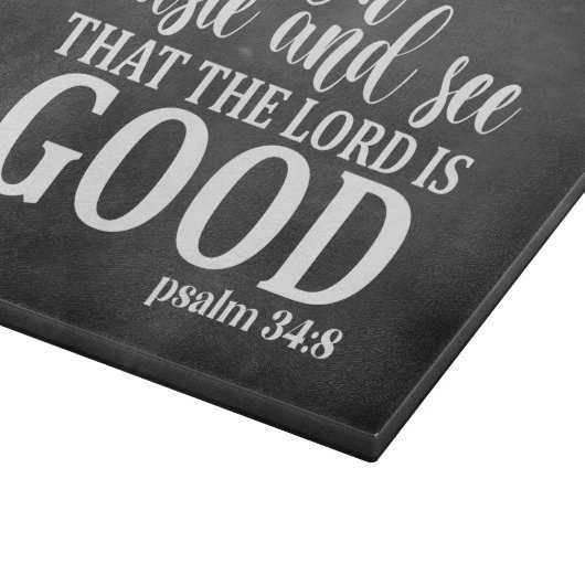 De Heer is een goede raad Snijplank (Hoek)