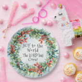 De Heer is gekomen, Kerstmis. Papieren Bordje (Feest)