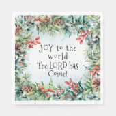 De Heer is gekomen, Kerstmis. Servet (Voorkant)